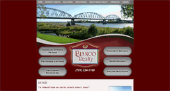 Desktop Screenshot of biancorealty.com